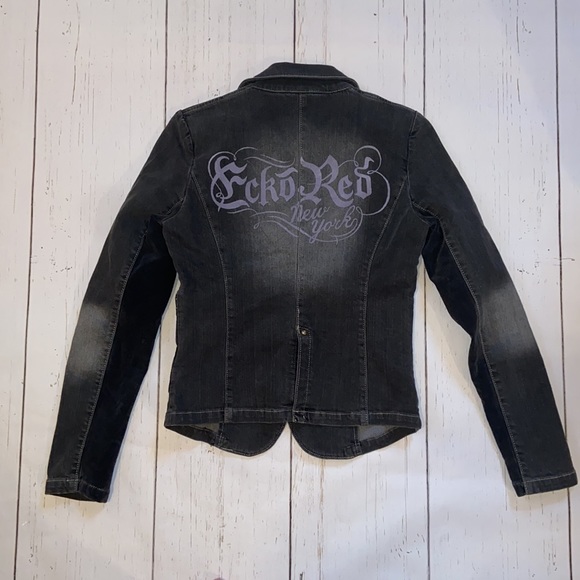 Eckored Denim Jean Jacket - Picture 6 of 10